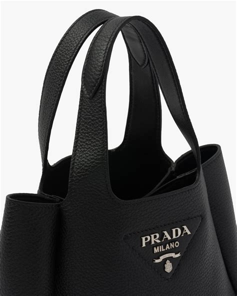 Prada Flou leather tote